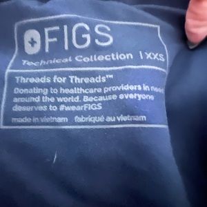 FIGS Scrub Set Dark Blue